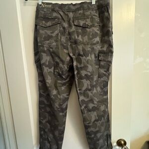 Natural Reflections Gray Camouflage Cargo Pants